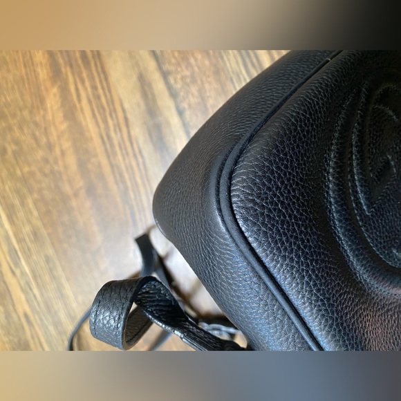 Gucci Soho Disco Leather Crossbody Shoulder Camera Bag - Picture 15 of 16